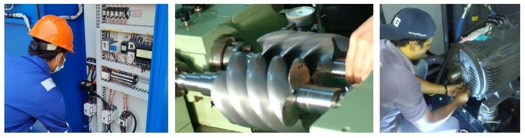 After sales service compressor