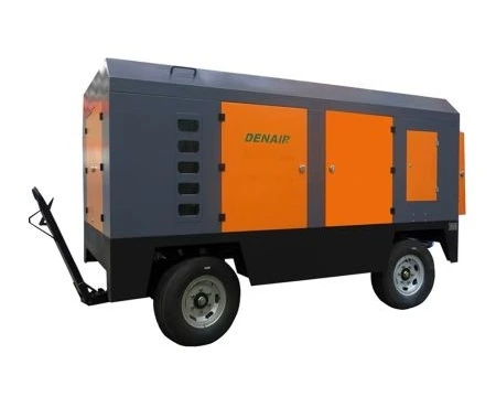 Portable Screw compressor 600 CFM. 655 CFM